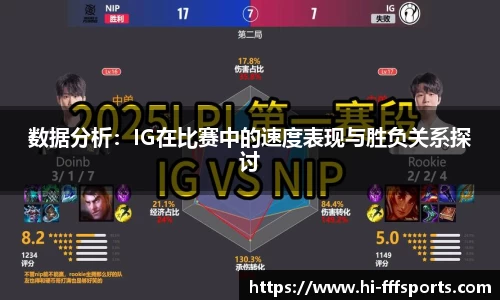 数据分析：IG在比赛中的速度表现与胜负关系探讨